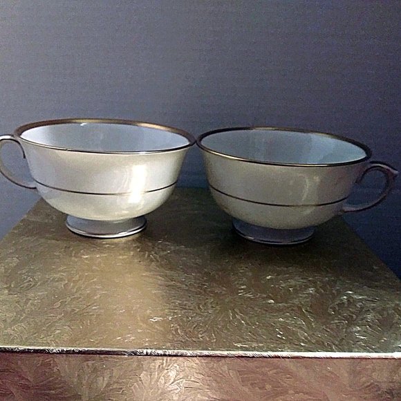 Lamberton Ivory China Footed Teacup, Tea Cups - Picture 13 of 15